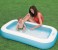 Intex ZX-57403 166 x 100 x 28CM Inflatable Rectangle Kids Plastic Swimming Pool 2 in OMAN