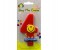 Party Time M082 Number 4 Smiley Birthday Candle Red 1 in OMAN