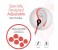 Promate Jazzy In Ear Wired Earhook Headphones with Built-In Microphone, Pink 3 in UAE