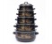 RoyalMark RMCW-9710 Multi-Functional Enamel Casserole Set 10 Piece Black 1 in UAE