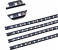 Car RGB LED Strip Light Atmosphere Lamps Car Interior Light With Remote - Small, White 2 in KSA