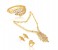 4 in 1 Autom Leaves 18K Gold Jewellery Set 32928 1 in UAE