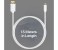 Promate LinkMate-H3 24K Gold Plated Micro-HDMI to HDMI Audio Video Cable - White 3 in UAE