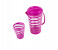 DND DDPR13700 Spiral Jug With 4 Glass - Violet 2 in UAE