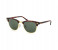 Ray-Ban RB3016W036651 Square Tortoise Frame & Green Classic Mirrored Sunglasses for Unisex 1 in UAE