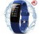 C12 Fitness Tracker Bluetooth Smart Bracelet Heart Rate Monitor Blue 1 in UAE