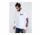 Lynk LY10042 Printed Bomber Jacket For Men XXL - White 1 in UAE