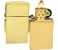 Zippo 1654B Slim Solid Brass Lighter Gold 2 in UAE
