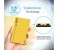 Promate Cloy-8 8000 mAh Dual Port Portable Charger Power Bank, Yellow 5 in UAE