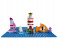 Lego Classic 10714 Baseplate Blue 3 in UAE