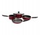 Prestige PR21232 5 Pieces Classique Non-Stick Cookware Set, Red 2 in UAE
