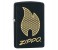 Zippo 29686 Logo Design Lighter Black and Gold 1 in UAE
