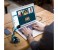 Promate Tweeter-4 3.5mm Professional Digital Jack Desktop Microphone Stand with Adjustable Neck, Blue 2 in OMAN
