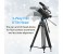 Promate Pixels-170 Professional Aluminum Video Tripod with Mid-Level Spreader, Black 6 in UAE