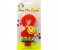 Party Time M082 Number 2 Smiley Birthday Candle Red 1 in UAE