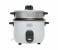 Black and Decker RC1860-B5 1.8 Litre Non Stick Rice Cooker with Glass Lid - White 1 in UAE