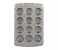 Prestige PR57983 12-Cup Bakeware Muffin Pan with Bottom Design - Grey 1 in UAE