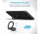 Promate GripMate-2 Ultra Slim Universal Multifunctional Mobile Grip Finger Ring Stand with Secure KickStand, Grey 5 in UAE