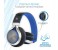 Promate Spectrum Premium On EarStereo Wired Headset with Padded Headband, Blue 2 in UAE