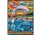Color Velvet L90 Dolphin Design Coloring System Multi Color 1 in UAE