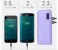 Quick charging Turbo Power Bank 20000 mAh for Smartphones and Tablets with 20 cm Micro USB Cable M18 Multicolor 1 in UAE