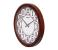 Geepas GWC4803 Taiwan Movement Wall Clock, White & Brown 2 in UAE
