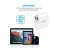 Promate PowerCore-C 60W Multi Regional Plug USB C Wall Adapter with Power Delivery, White 4 in OMAN