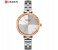 Curren 9043 Shaded Dial Watch For Women Silver and Rose Gold 1 in UAE