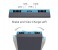 Promate Cloy-12 12000 mAh Dual Port Portable Charger Power Bank, Blue 4 in UAE