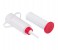 Prestige PR9655 5 Nozzles Plastic Icing Set, White & Red 1 in UAE
