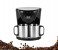 Cyber CYCM-823 2 Pc Cups Coffee Maker - Black and Silver 2 in OMAN