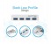 Promate Ihub USB 3.0 4 Port Aluminium Mountable Ultra-Fast Hub, Silver 3 in UAE