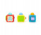 Fisher Price DHW15 Stacking Action Blocks Assorted 3 in OMAN