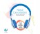 Promate Impulse Kid Friendly On Ear Wired Headset with Noise Cancellation, Blue 4 in UAE