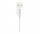 Vidvie CB-412 Data Cable for Apple iPhone - 2 Meter, White 2 in UAE