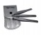 Tips & Toes TT-272SL Tweezer Kit Set of 3 Pieces, Silver 3 in UAE