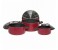 Prestige PR20915 6 Pieces Aluminum Cooking Pots Set, Red 2 in UAE