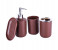 DND DD14177 4 Pieces Bathroom Set Brown 2 in UAE
