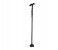 Ultimate Magic Cane Adjustable Folding & Extendable Walking Stick with LED Lights - Black 1 in KSA