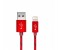 Fast Charging 2.4A Nylon Braid 1 M Lightning USB Cable ZE859 Assorted 2 in UAE