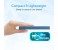 Promate Energi-6 6000 mAh Ultra Compact Portable Power Bank with 2.1A USB Port, Blue 4 in UAE