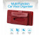 Promate CARCADDY Multi-Function Car Visor Organizer - Red 2 in KSA