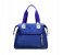 Oxford Femme Handbag & Backpack Set Of 5 PCs - Blue 2 in UAE