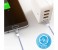 Promate LinkMate-U2M Heavy Duty Mesh Armored Micro-USB Sync & Charge Cable - Silver 5 in UAE
