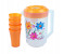 Royalford RF8950 5 Pieces Drinkware Set - Orange & Clear 1 in UAE