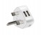 Promate Vim-UK2 2100mA Premium Home Charger with Dual USB Ports, White 1 in UAE