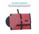 Promate TravelPack-S Multi Purpose Travel Electronic Accessory Organizer Pouch, Red 3 in UAE