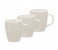Royalford RF8463 3 Pieces Stoneware Tea Cup Set - White 1 in UAE