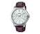 Casio MTP-V300L-7AVDF Mens Analog Watch White and Brown 1 in UAE