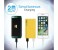 Promate Cloy-8 8000 mAh Dual Port Portable Charger Power Bank, Yellow 3 in UAE